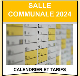 salle   communale 2024                   calendrier et tarifs