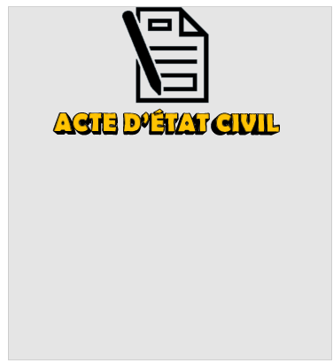 ACTE D’ÉTAT CIVIL