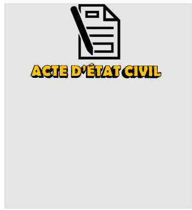 ACTE D’ÉTAT CIVIL