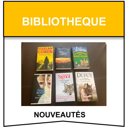 bibliotheque nouveautés
